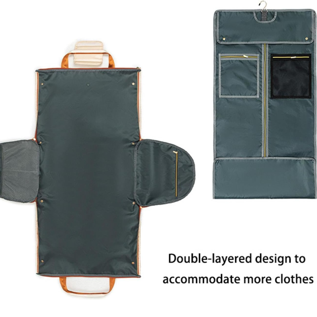 3-in-1 Travel Duffel Bag | Waterproof Garment & Shoe Organizer – 50L
