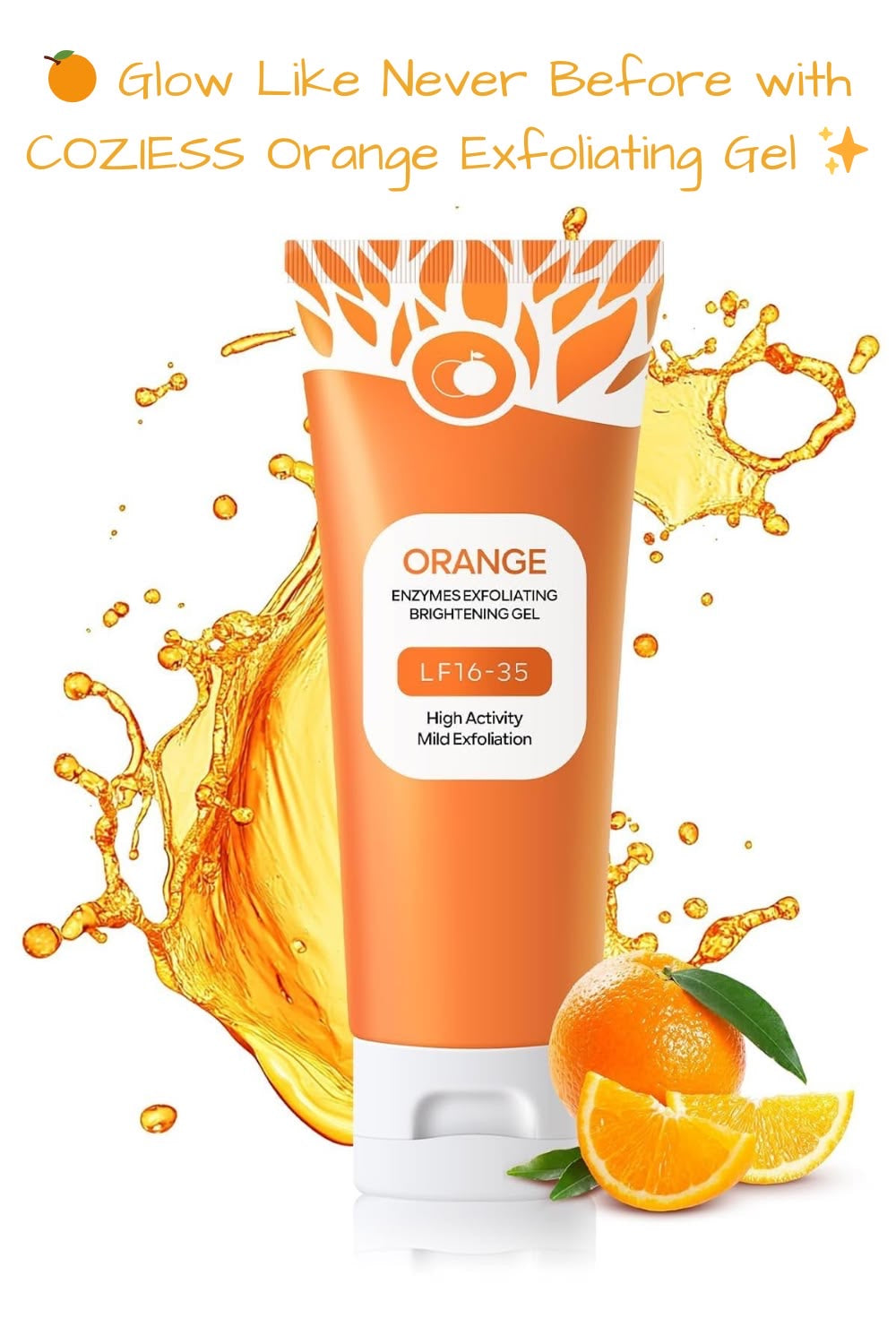 Orange Exfoliating Gel for Face & Body