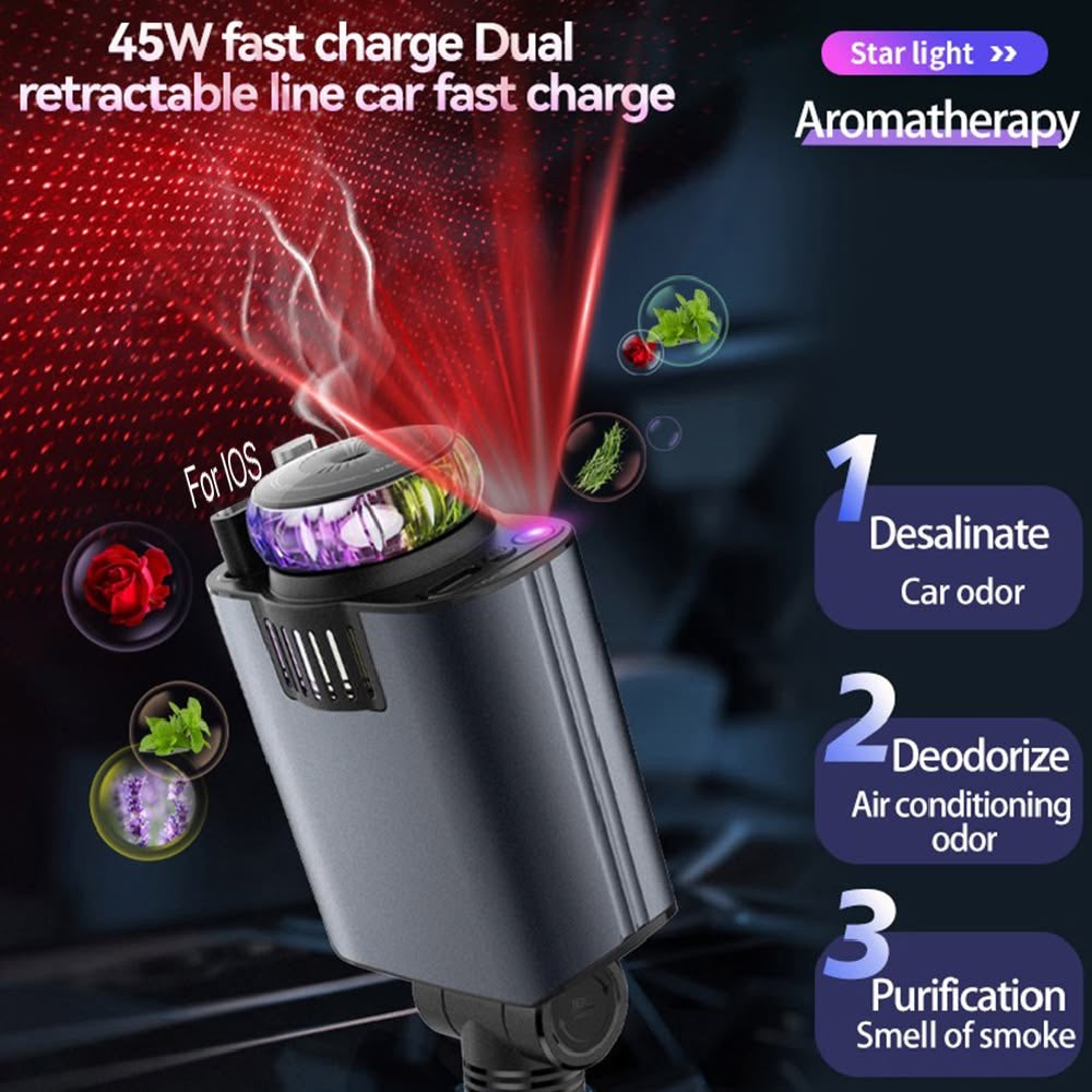 5 In 1 car charger