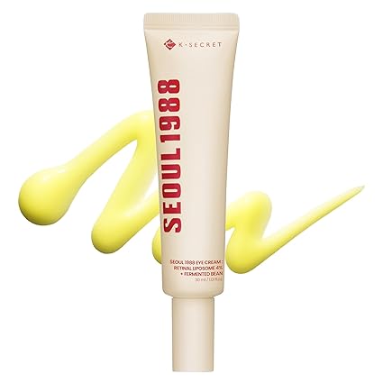 K-Secret Seoul 1988 Retinal Eye Cream | 4% Retinal Liposome Anti-Wrinkle & Firming Eye Cream