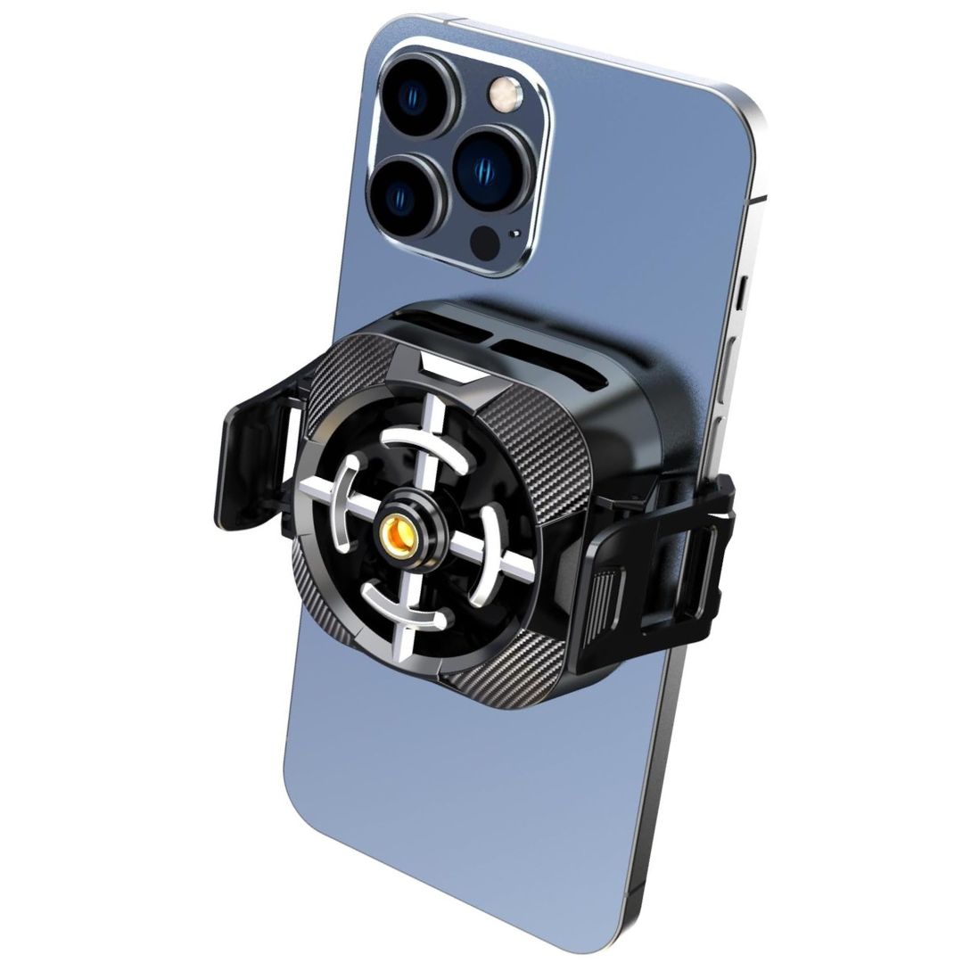 Mobile Phone Cooling Fan | RGB Gaming Cooler with Semiconductor Technology