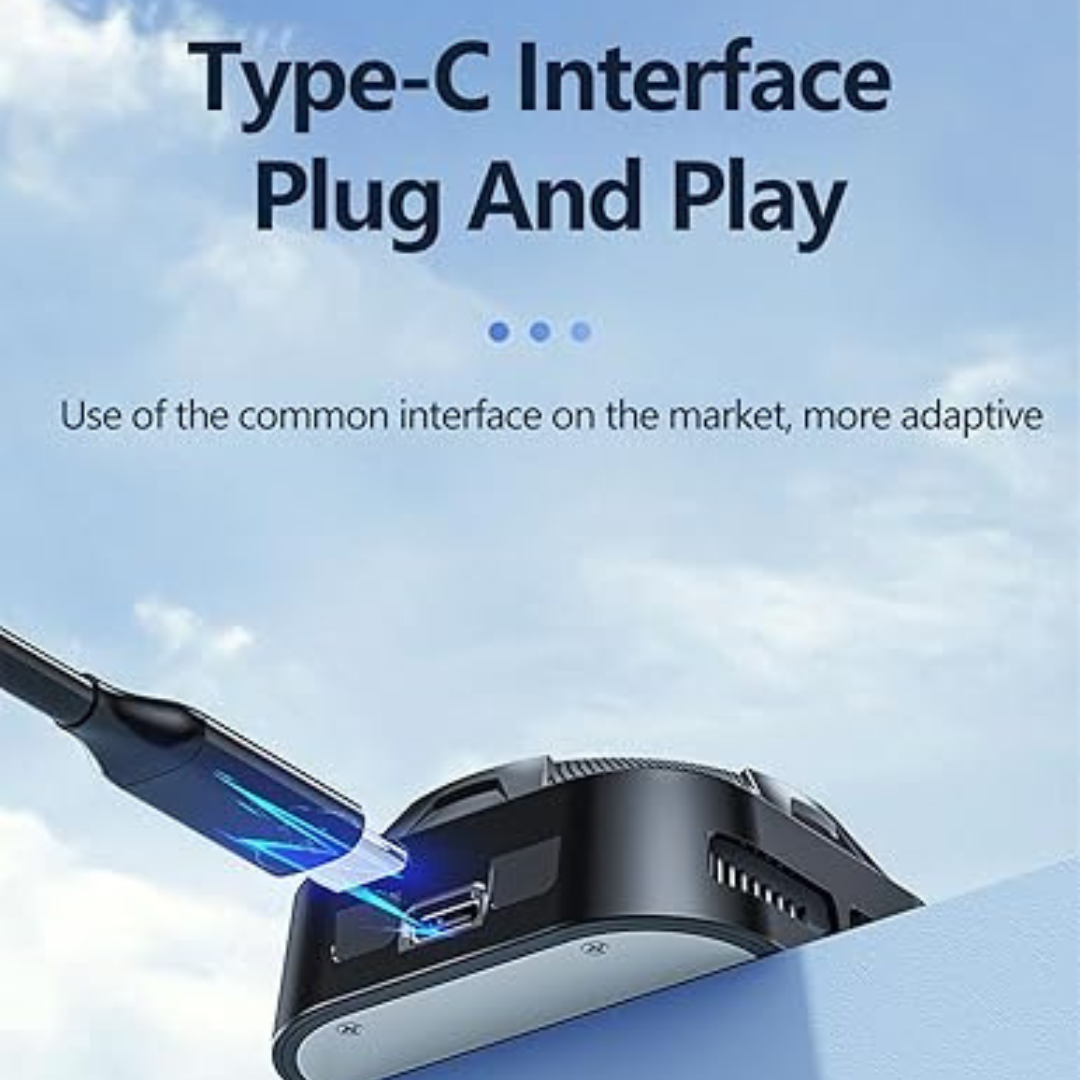 Mobile Phone Cooling Fan | RGB Gaming Cooler with Semiconductor Technology