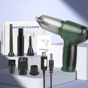 Portable Multifunctional Vacuum Cleaner – USB Rechargeable Handheld Cleaner with Strong Suction